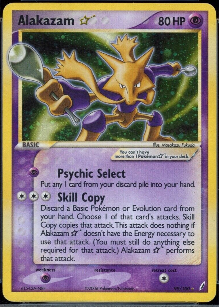 Alakazam Star Pokemon Cards Price Guide - Sports Card Investor