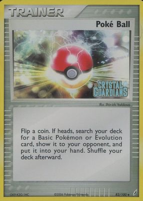 2006 EX: Crystal Guardians #082/100 Reverse Holo