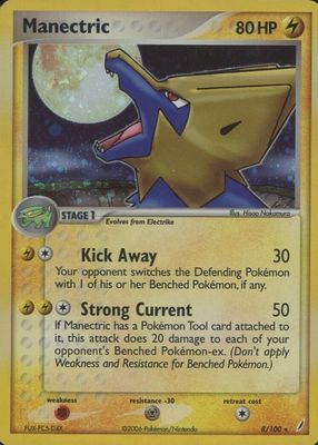 2006 EX: Crystal Guardians #008/100 Holo