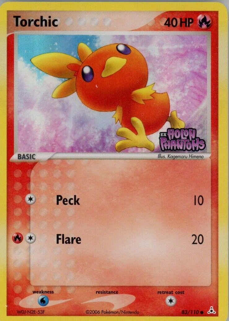 torchic pokemon card Torchic 11/25 McDonald's Pokemon 25th Anniversary Holo Pokemon Card Ne main image 1