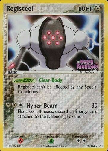 Pokemon Trading Card – Registeel (51/98) – Metal Type | Ancient Origins Set | Rare Holo | HP 120