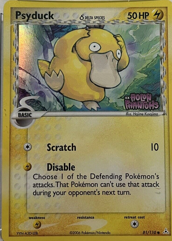 PSA9 コダック デルタ 2006 018 40 psyduck Psyduck #18 Prices | Pokemon Japanese Holon Phantom
