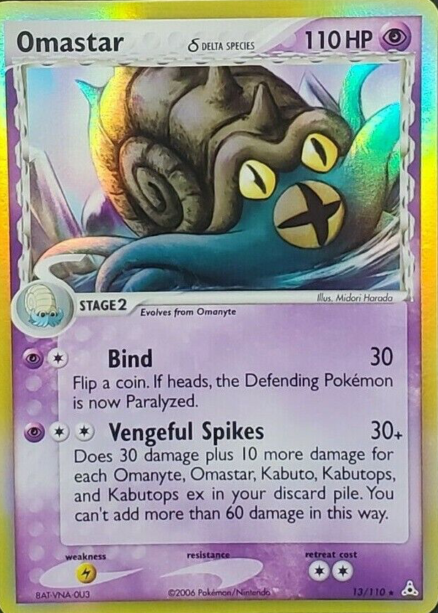 Omastar 2006 EX: Holon Phantoms #013/110 Holo Price Guide - Sports