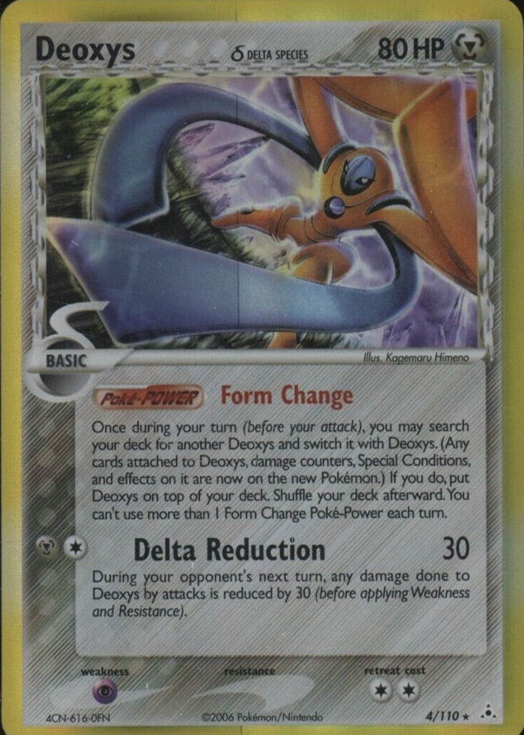 Deoxys 2006 EX: Holon Phantoms #004/110 Holo Price Guide - Sports