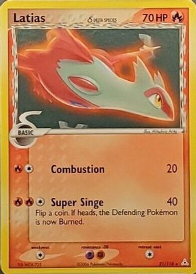 2006 EX: Holon Phantoms #021/110 Base