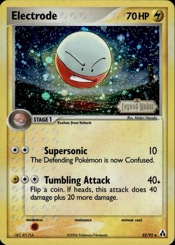 2006 EX: Legend Maker #32/92 Reverse Holo