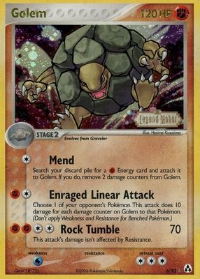 2006 EX: Legend Maker #06/92 Reverse Holo