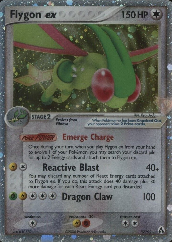 Flygon ex 2006 EX: Legend Maker #87/92 Holo Price Guide - Sports Card  Investor