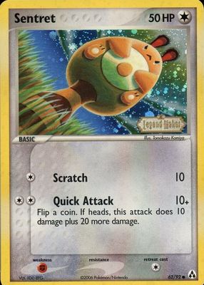 2006 EX: Legend Maker #62/92 Reverse Holo