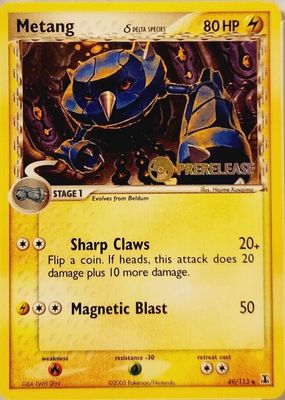 2005 EX: Delta Species #049/113 Promo (Prerelease)