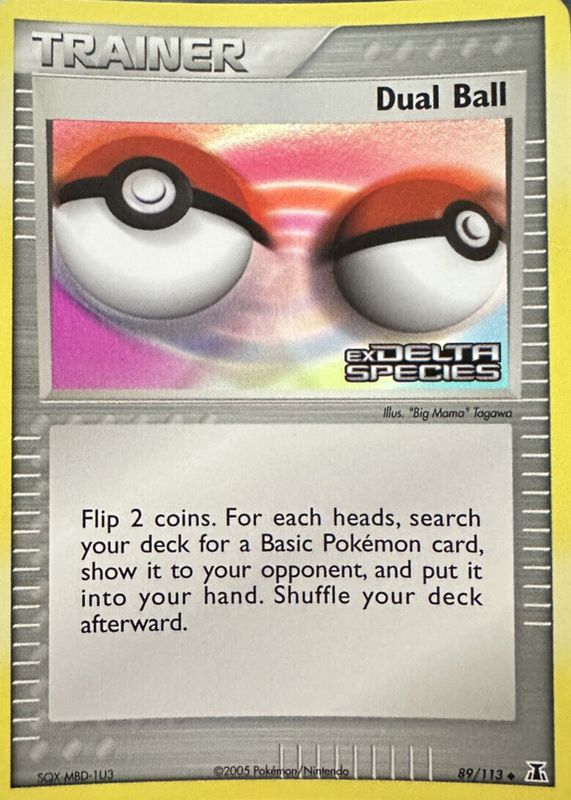 2005 EX: Delta Species #089/113 Reverse Holo