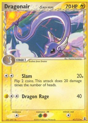 2005 EX: Delta Species #041/113 Base