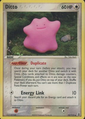2005 EX: Delta Species #035/113 Base