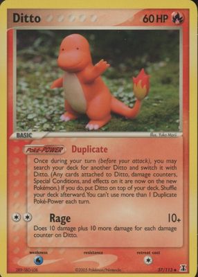 2005 EX: Delta Species #037/113 Base (Charmander)