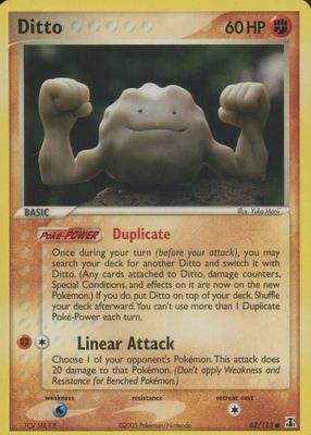 2005 EX: Delta Species #062/113 Base (Geodude)