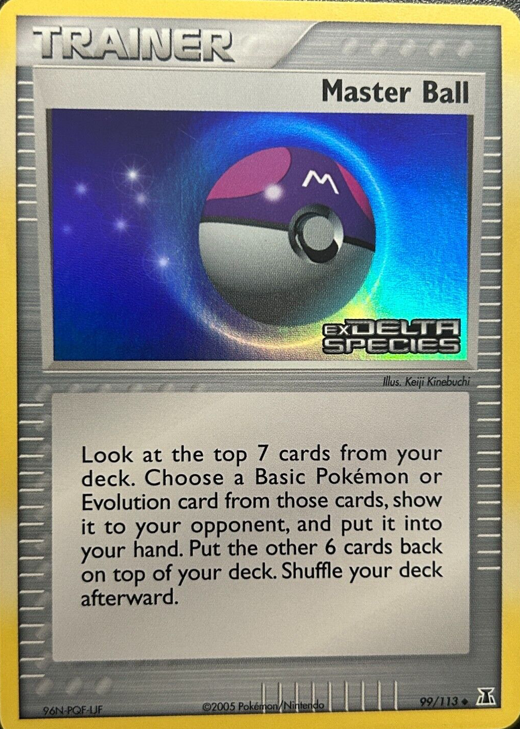 Master Ball 2005 EX: Delta Species #099/113 Reverse Holo Price Guide -  Sports Card Investor