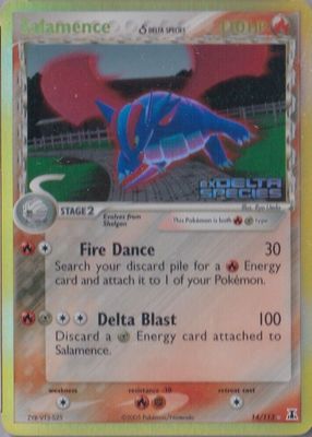 2005 EX: Delta Species #014/113 Reverse Holo