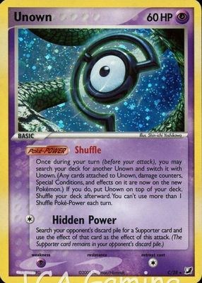 2005 EX: Unseen Forces #C/28 Holo