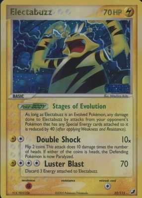 2005 EX: Unseen Forces #022/115 Reverse Holo