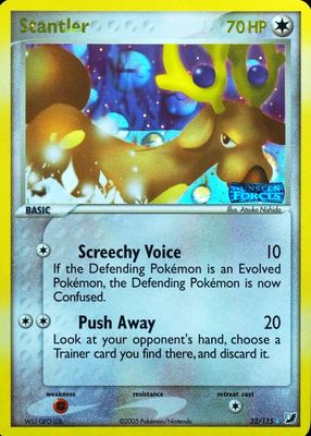 2005 EX: Unseen Forces #032/115 Reverse Holo