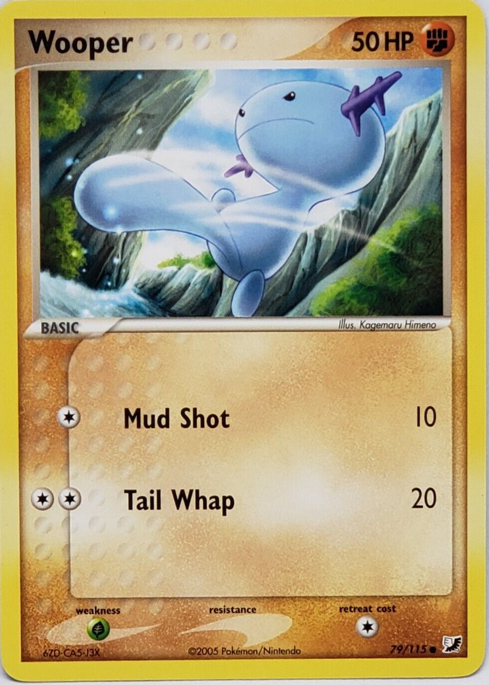 wooper pokemon card value CGC 10 GEM MINT JAPANESE 2024 Paldean 193/SV-P Generations PROMO Colorless Tail Slap (20) Weakness Grass ×2 Resistance Lightning Paldean Wooper Illustration Rare |