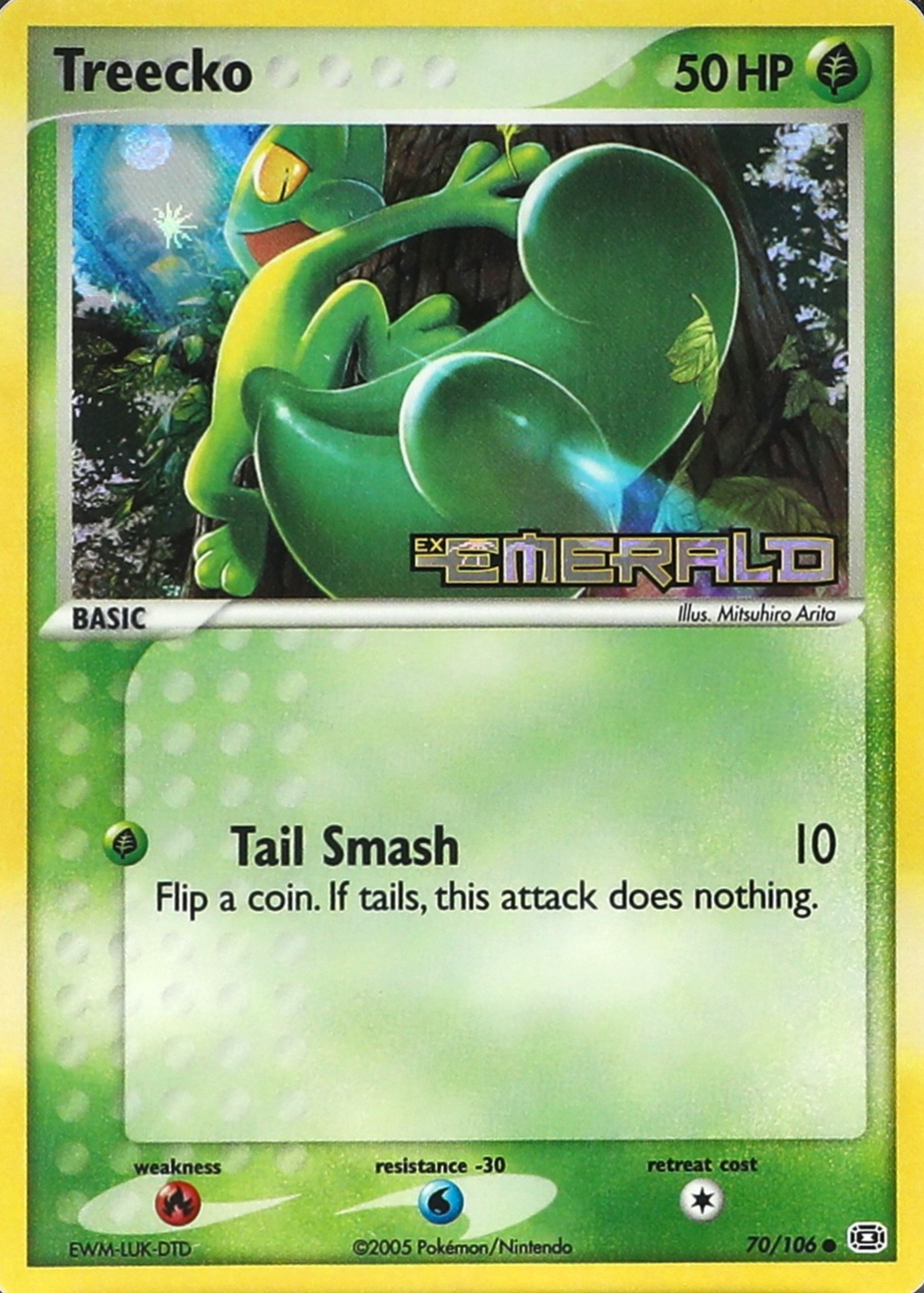 こーぺっく Treecko 2005 EX: Emerald #070/106 Reverse Holo Price Guide