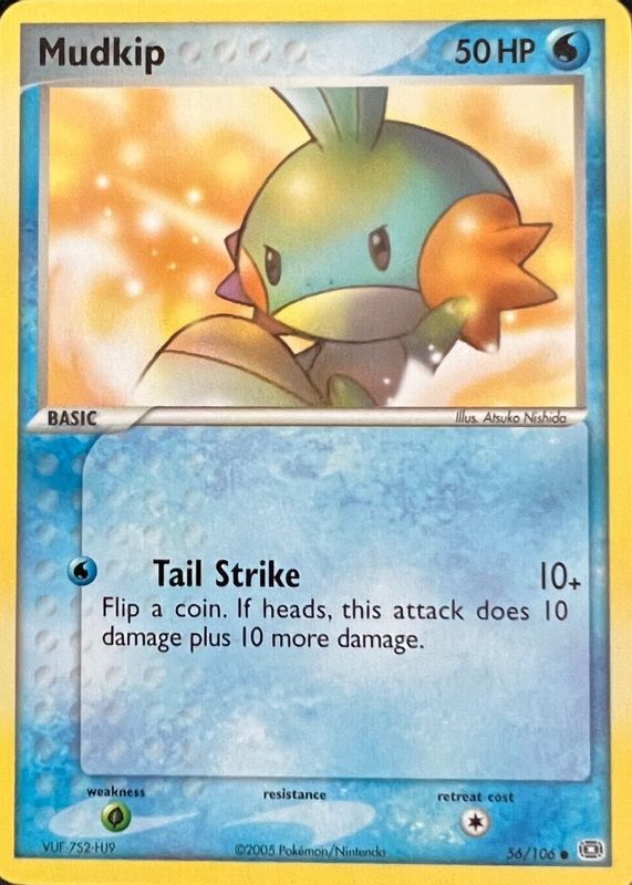 Mudkip 2005 EX: Emerald #056/106 Base PSA 10