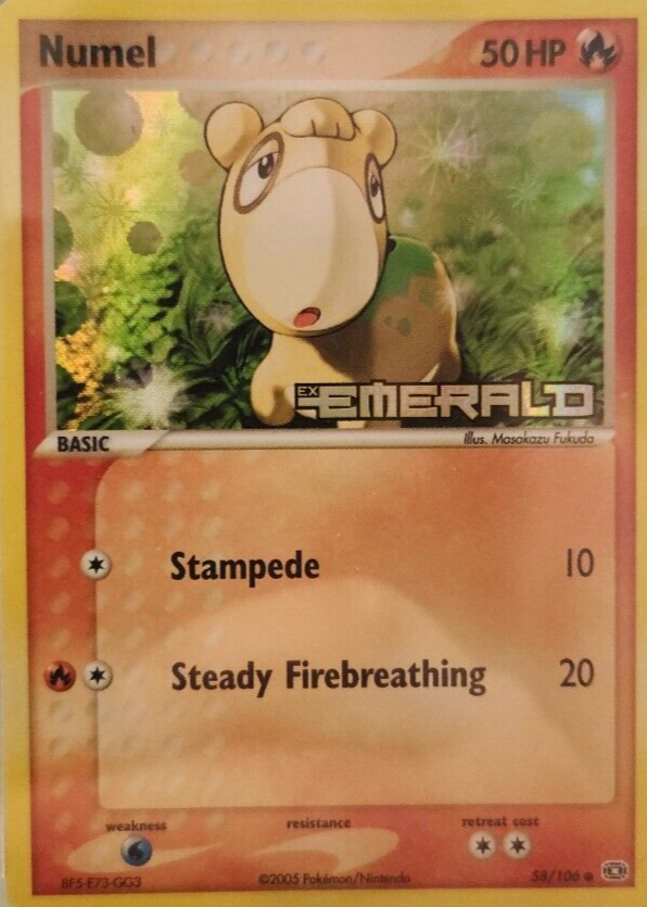 numel pokemon card value Top 10 Most Expensive Cards (July 2026) Part of the community Numel Card Prices & Value