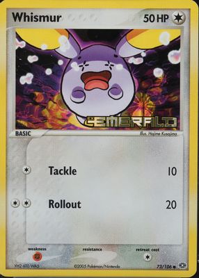 2005 EX: Emerald #073/106 Reverse Holo