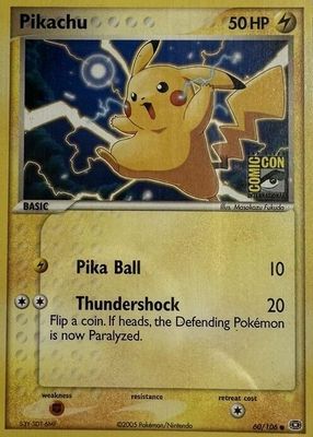 2005 EX: Emerald #060/106 Base (Comic-Con)