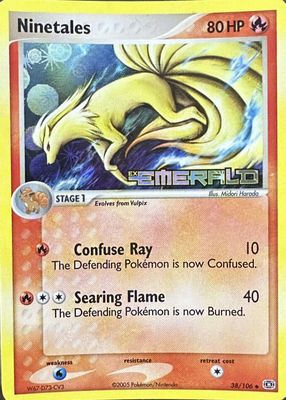 2005 EX: Emerald #038/106 Reverse Holo