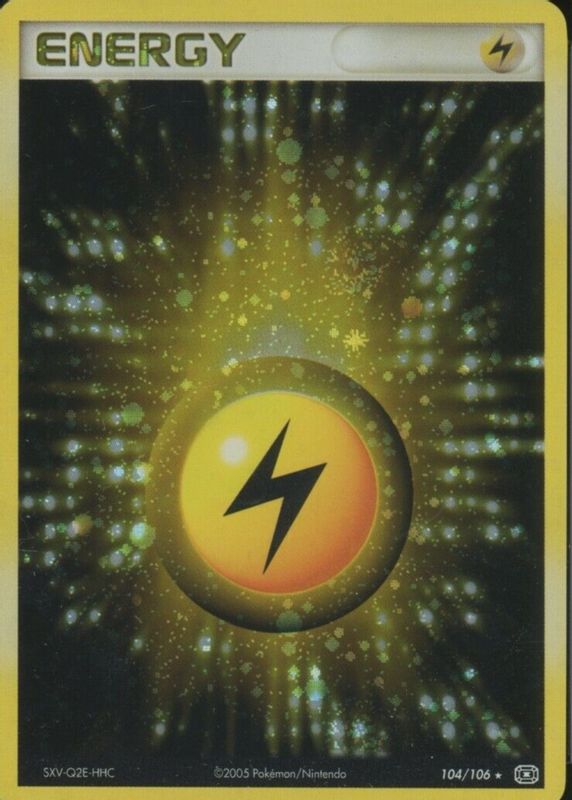 Lightning Energy 2005 EX: Emerald #104/106 Holo PSA 7