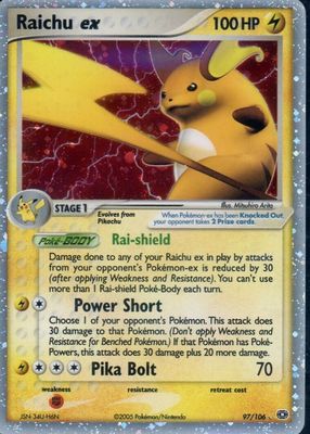 2003年 ライチュウ ex psa9 2003 Raichu ex PSA 9 1st Edition - カルドバ