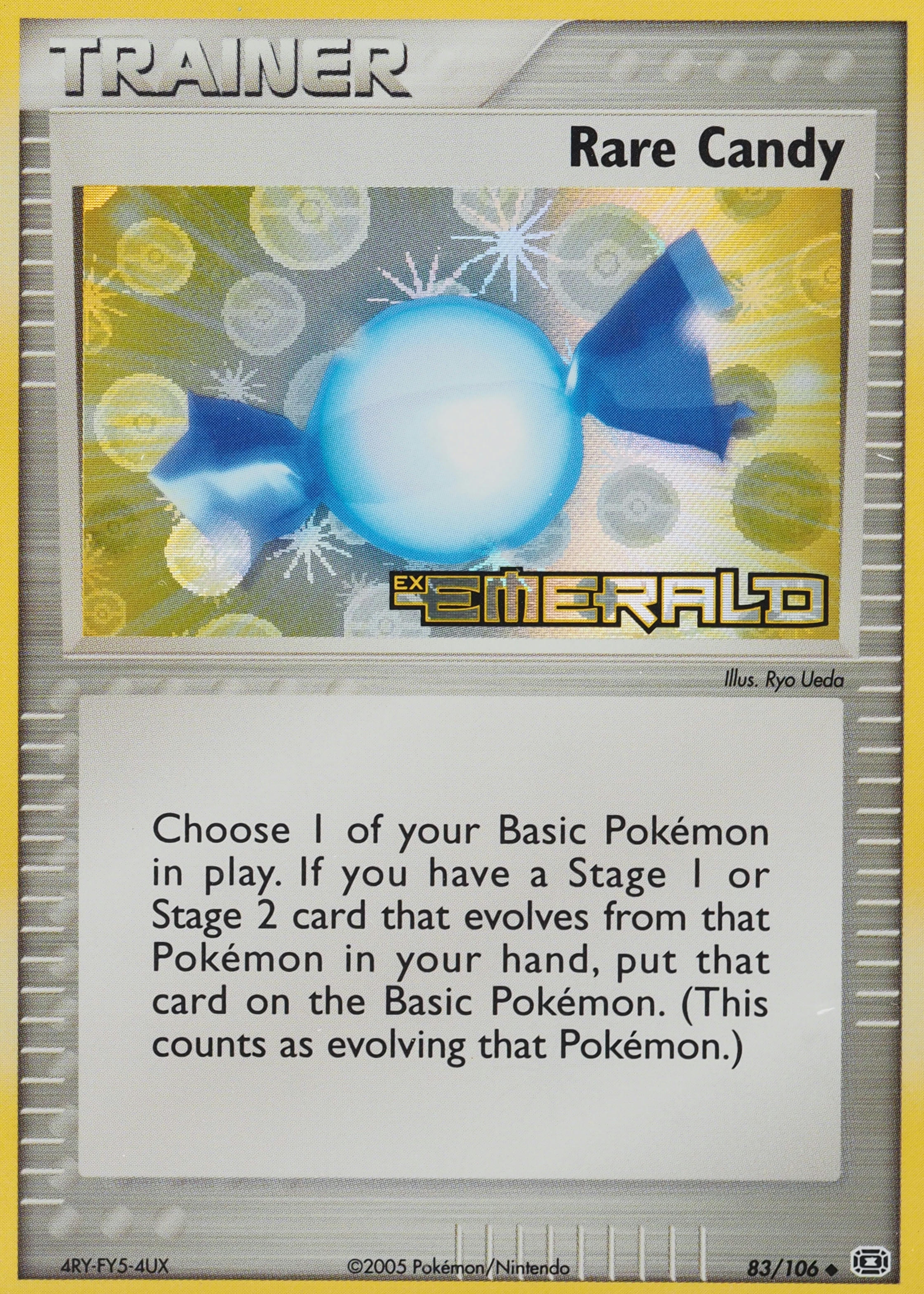 rare candy pokemon card Card Number / Rarity Rare Candy 175/132 - Holofoil
