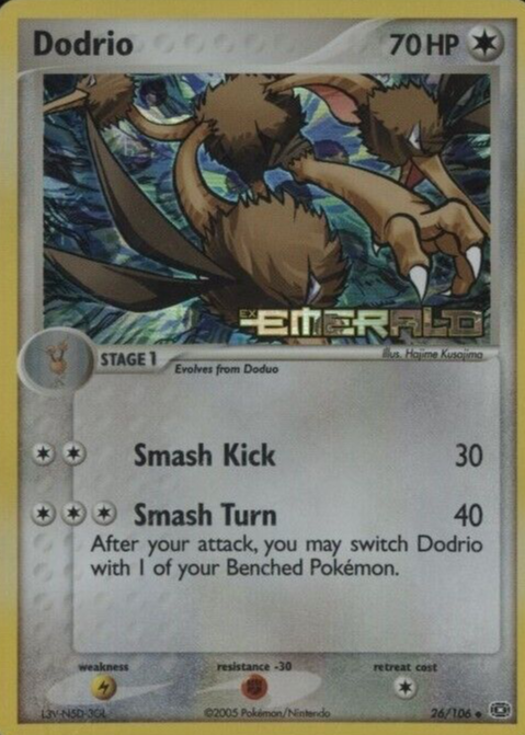 1995 dodrio pokemon card value Amazon.com: Dodrio 085/165 - Pokemon 151