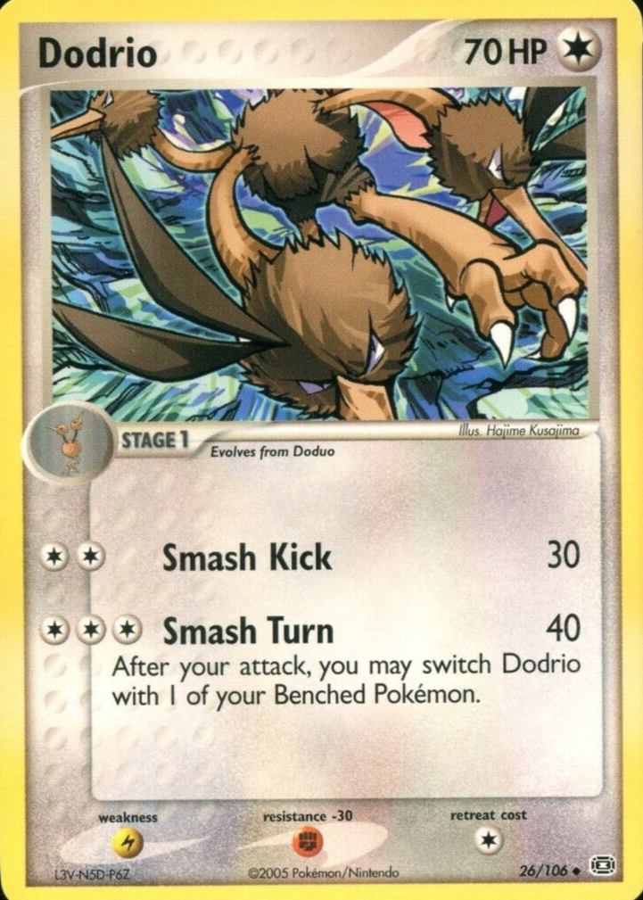 Dodrio 2005 EX: Emerald #026/106 Base