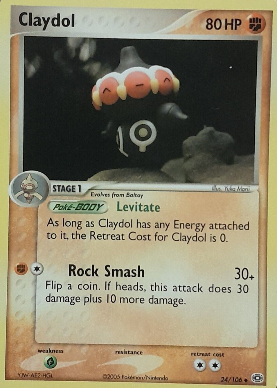 2007年製 Claydol ex - Holo Gem Mint 10 2007年製 Claydol ex - Holo