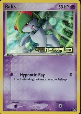 2005 EX: Emerald #061/106 Reverse Holo