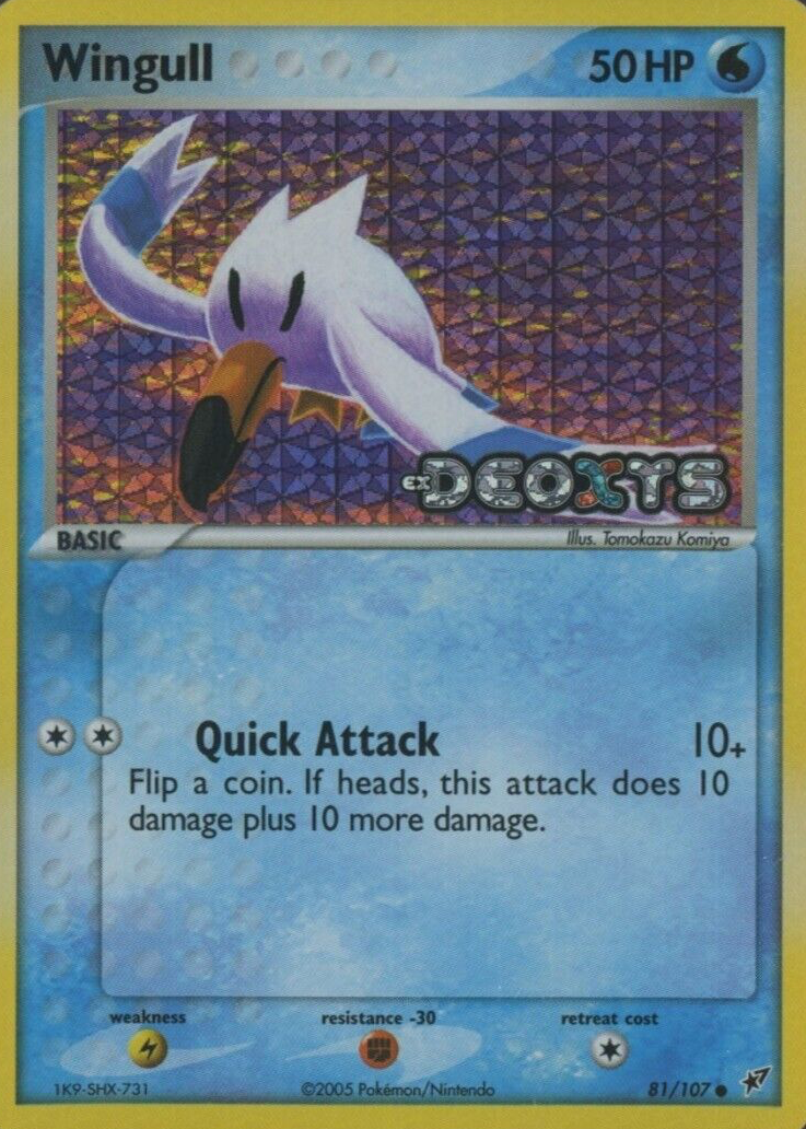 Wingull Pokemon Cards Price Guide - Sports Card Investor
