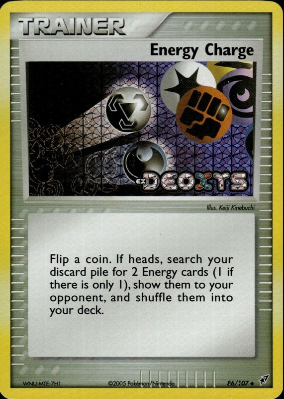 2005 EX: Deoxys #086/107 Reverse Holo