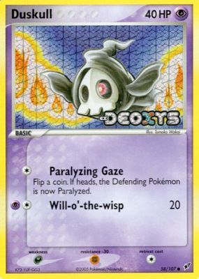 2005 EX: Deoxys #058/107 Reverse Holo