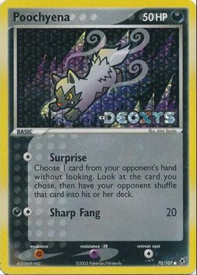 2005 EX: Deoxys #070/107 Reverse Holo