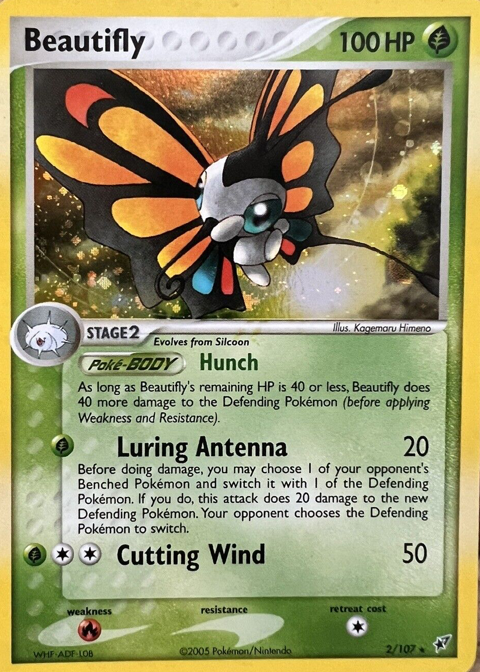 beautifly pokemon card value Pokemon Card - Diamond & Pearl 19/130