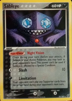 2005 EX: Deoxys #023/107 Base