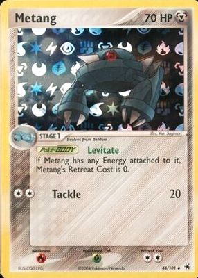 2004 EX: Hidden Legends #044/101 Reverse Holo