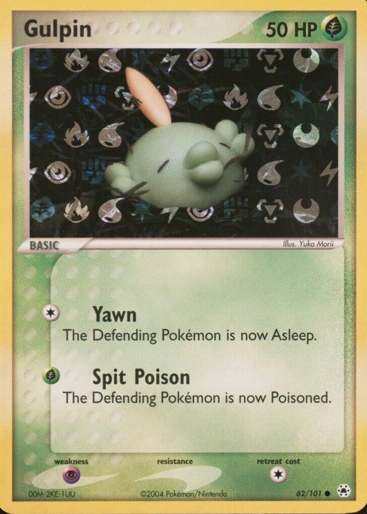 Gulpin 2004 EX: Hidden Legends #062/101 Reverse Holo Price Guide - Sports  Card Investor