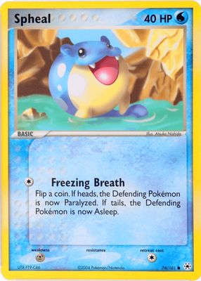 2004 EX: Hidden Legends #074/101 Base