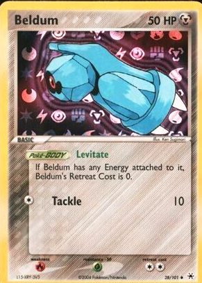beldum pokemon card value Amazon.com: Pokemon – Beldum SV30/SV94 - Hidden Fates - Shiny Vault - Holo main image 0