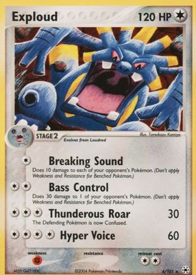 2004 EX: Hidden Legends #006/101 Holo