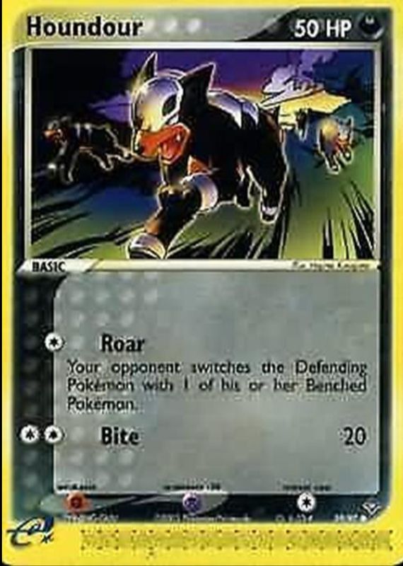 Houndour 2003 EX: Dragon #59/97 Base PSA 10